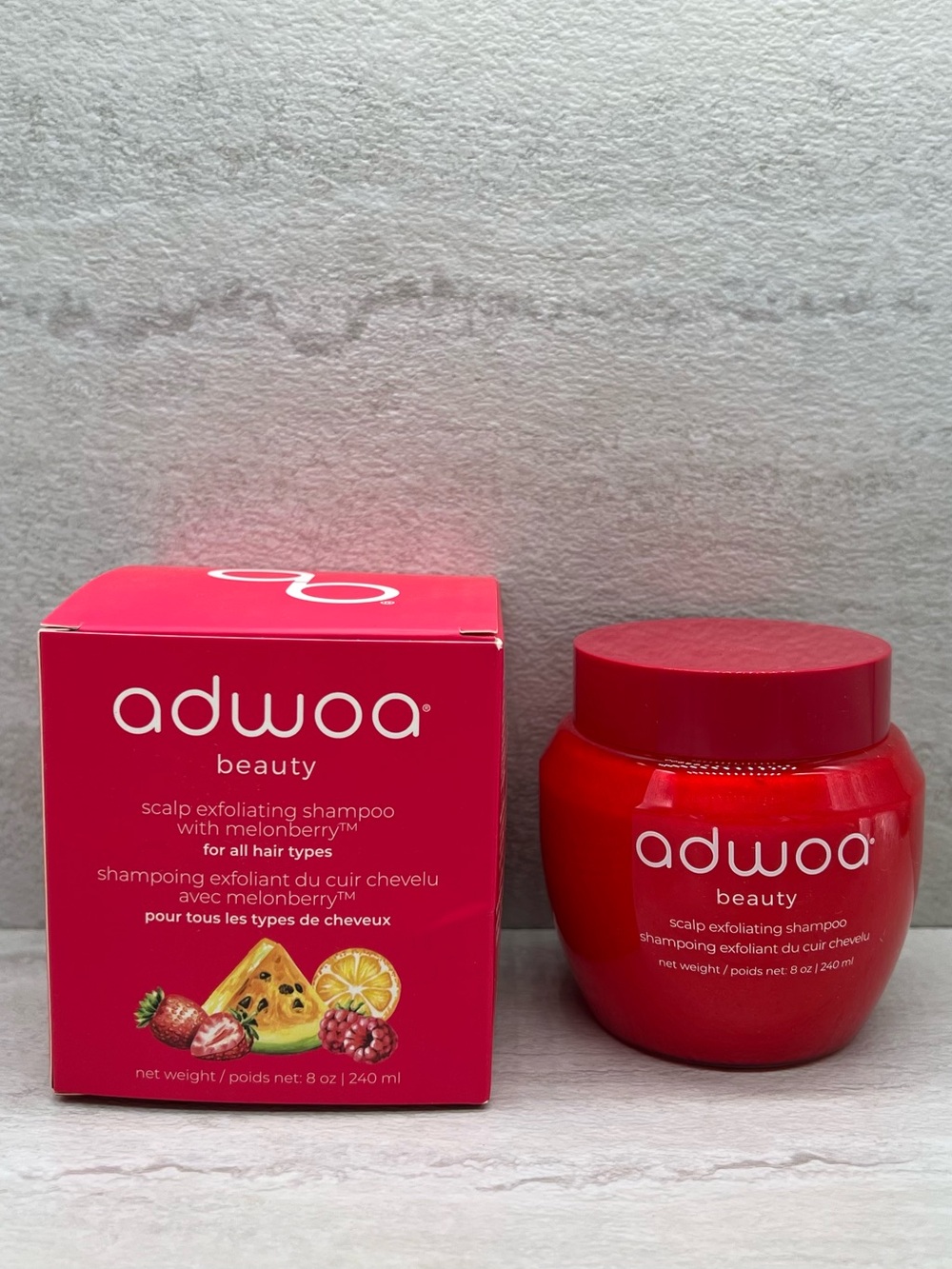 ⭐️ adwoa beauty Scalp Exfoliating Shampoo - BNIB